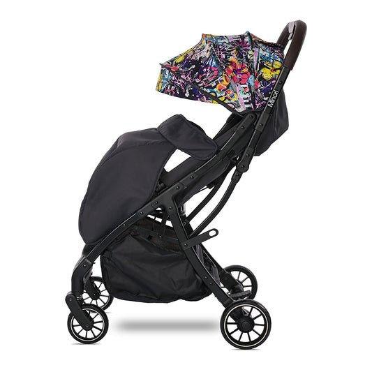 Lorelli AUTOFOLDING BABY STROLLER MINORI MAGIC FLOWERS