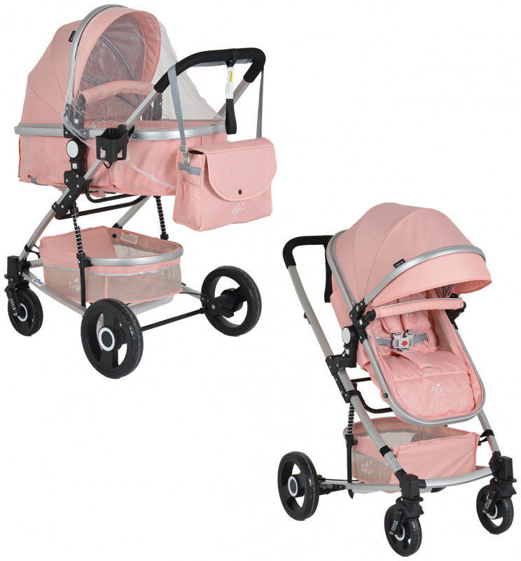 Cangaroo Gigi Convertible Stroller Pink