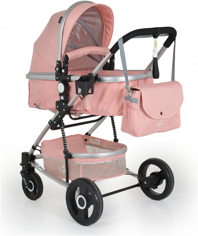 Cangaroo Gigi Convertible Stroller Pink