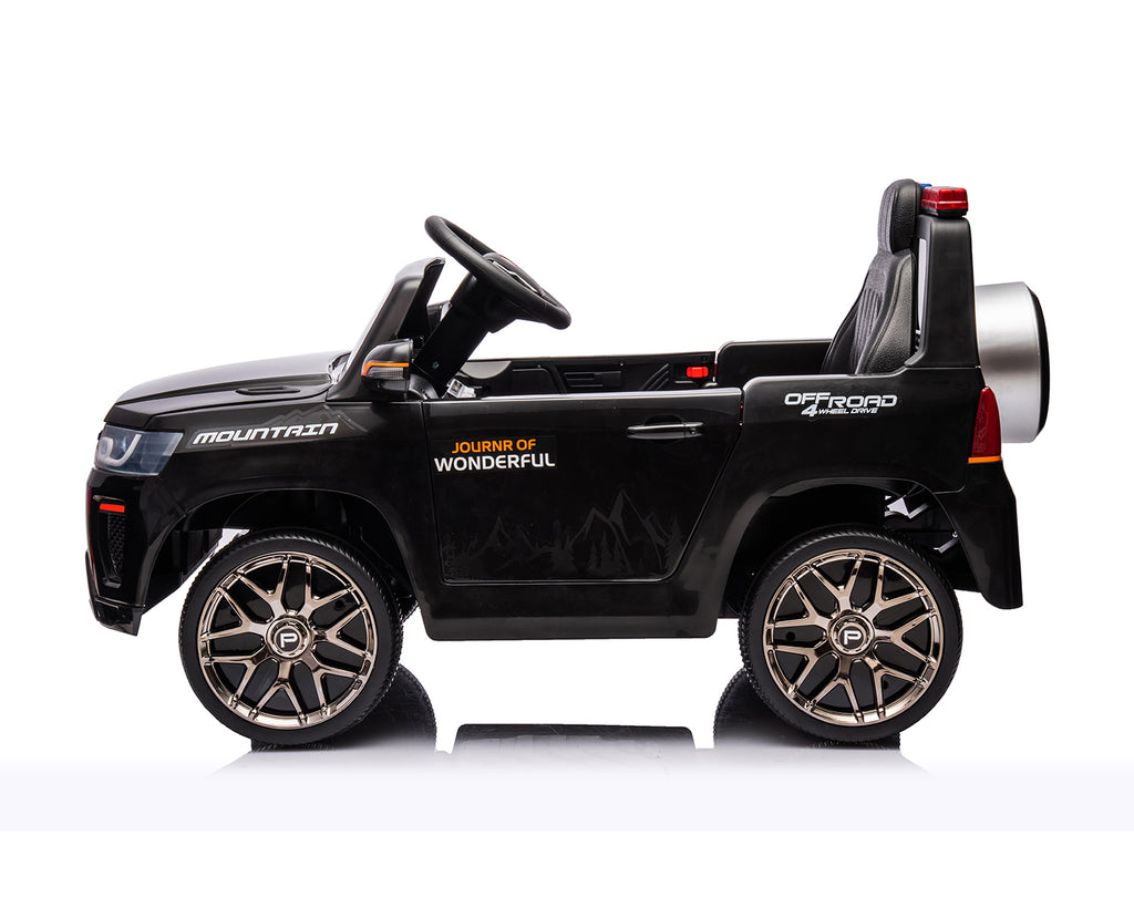 Kikka Boo Rechargeable car Polizei Black + 12V/4AH battery