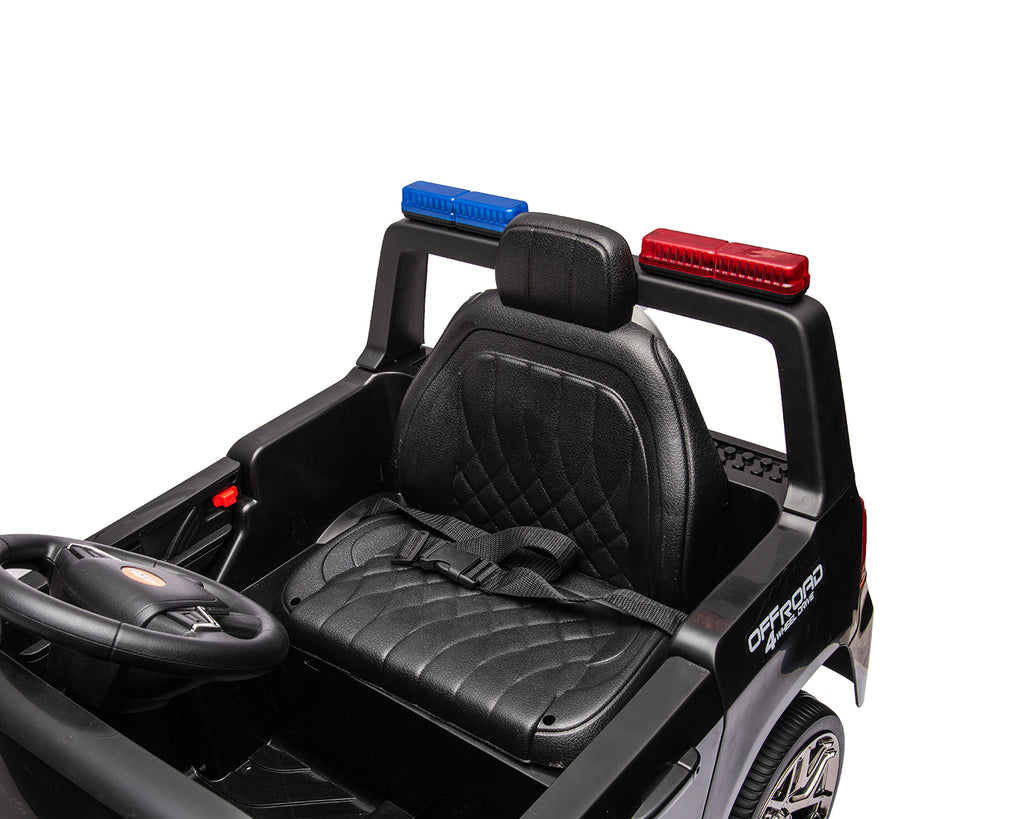 Kikka Boo Rechargeable car Polizei Black + 12V/4AH battery