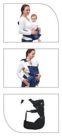 Baby Carrier Cangaroo Skyline - Blue