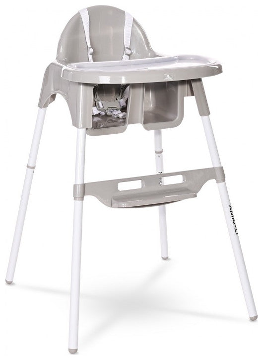 Lorelli Amaro Feeding Chair Cool Grey