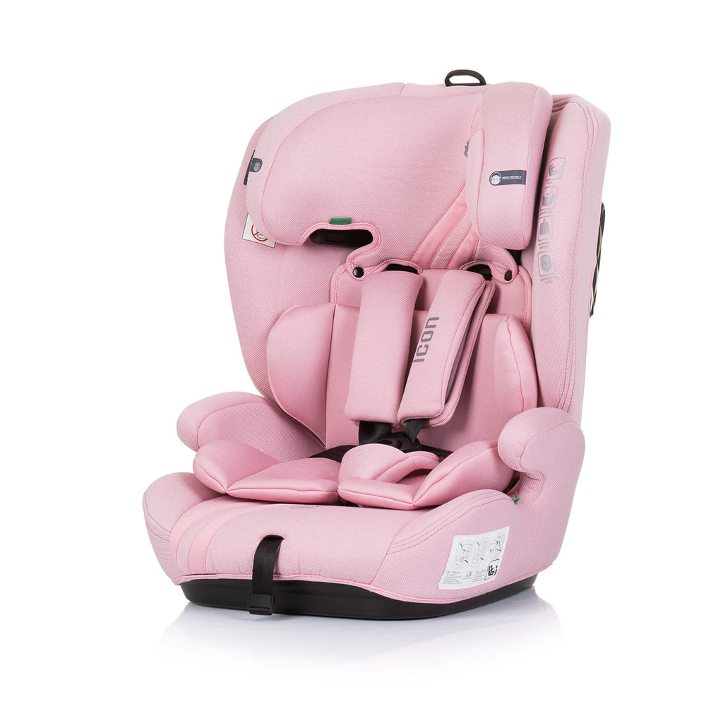 Chipolino Car seat I-SIZE 76-150 cm "ICON" flamingo
