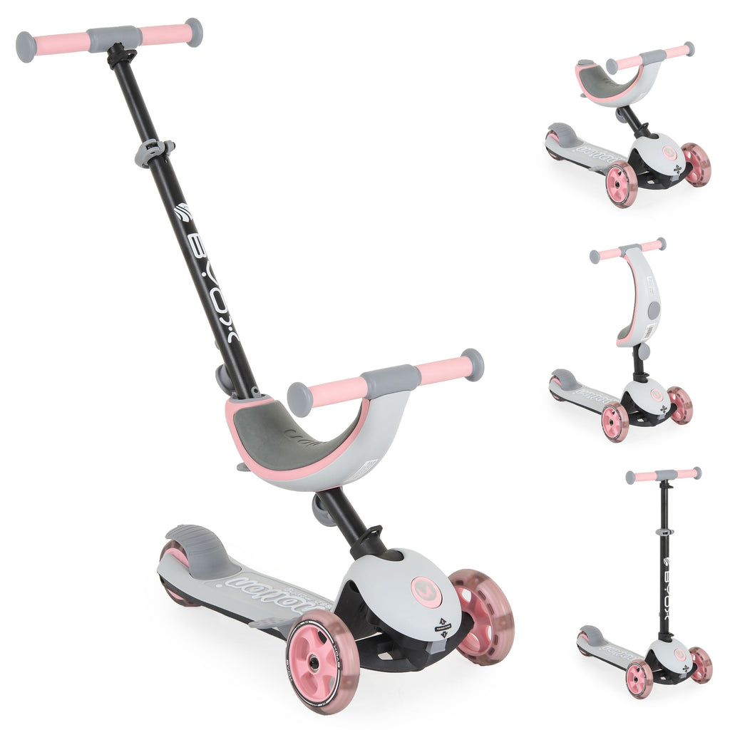 Byox Scooter Motion 4in1 Pink